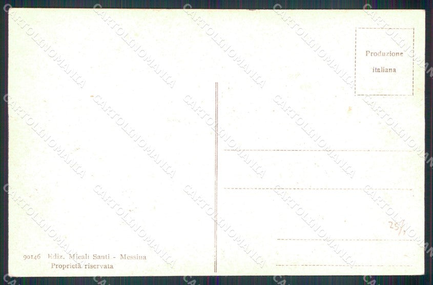 Messina Città Piazza Roma Via Primo Settembre cartolina MX0645 – retro