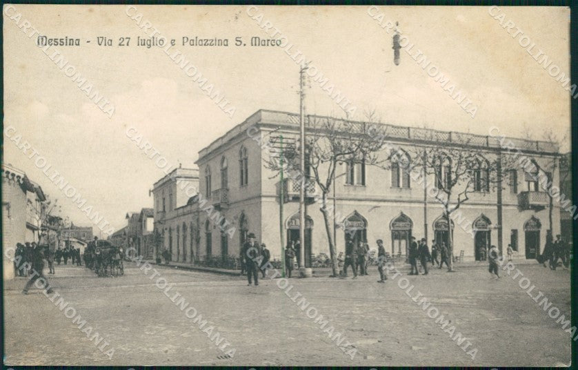 Messina Città Palazzina San Marco Alterocca 22790 cartolina MX0650 – fronte
