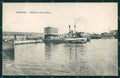 Messina Città Stazione Ferry Boats cartolina MX0663 – fronte
