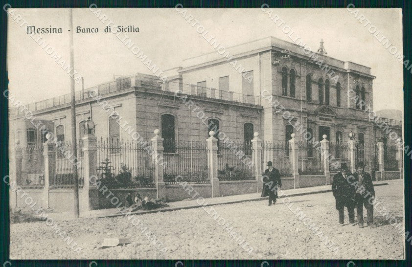 Messina Città Banco di Sicilia cartolina MX0681 – fronte