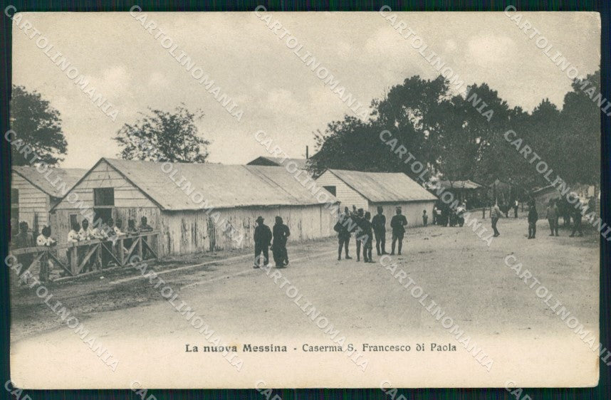 Messina Città Caserma San Francesco Militari Alterocca 3189 cartolina MX0686 – fronte