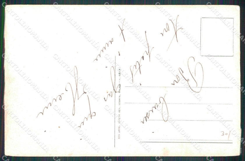 Messina Città Militari Vittorio Emanuele III cartolina MX0698 – retro