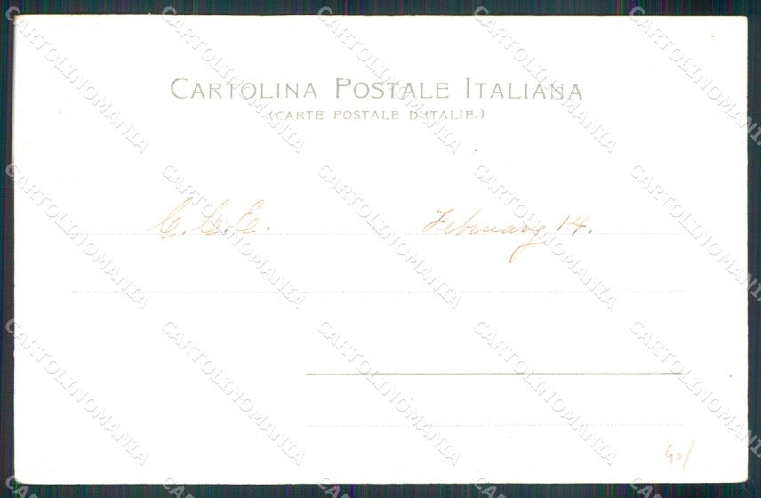 Messina Città Pescatori Siciliani Mestieri Stengel cartolina MX0749 – retro