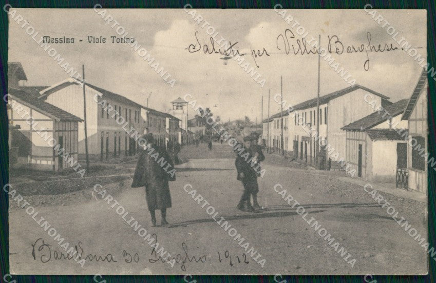 Messina Città Viale Torino Alterocca 11934 cartolina MX0756 – fronte