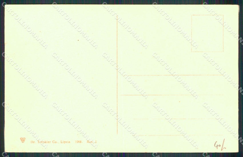 Messina Città Imbarco di Limoni Ferry Boat Trenkler cartolina MX0761 – retro