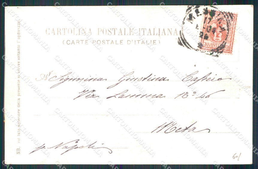 Messina Città Via Garibaldi Palazzo Prefetto cartolina MX0792 – retro