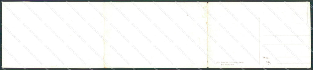Messina Città Veduta Generale Alterocca 8195 Tripla cartolina MX0817 – retro