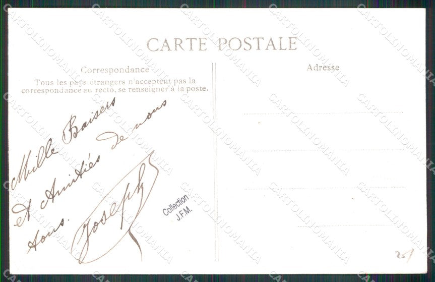 Messina Città Baracca Improvvisata Notte Terremoto cartolina MX0829 – retro
