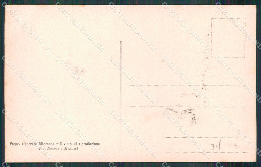Messina Città Cura Feriti Terremoto Alterocca Foto cartolina MX0852 – retro