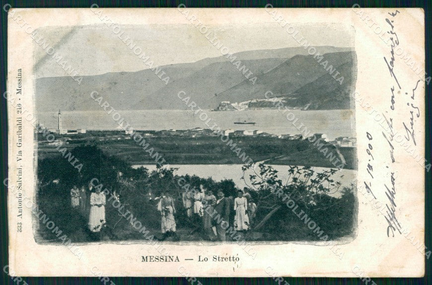 Messina Città Stretto di cartolina MX0886 – fronte