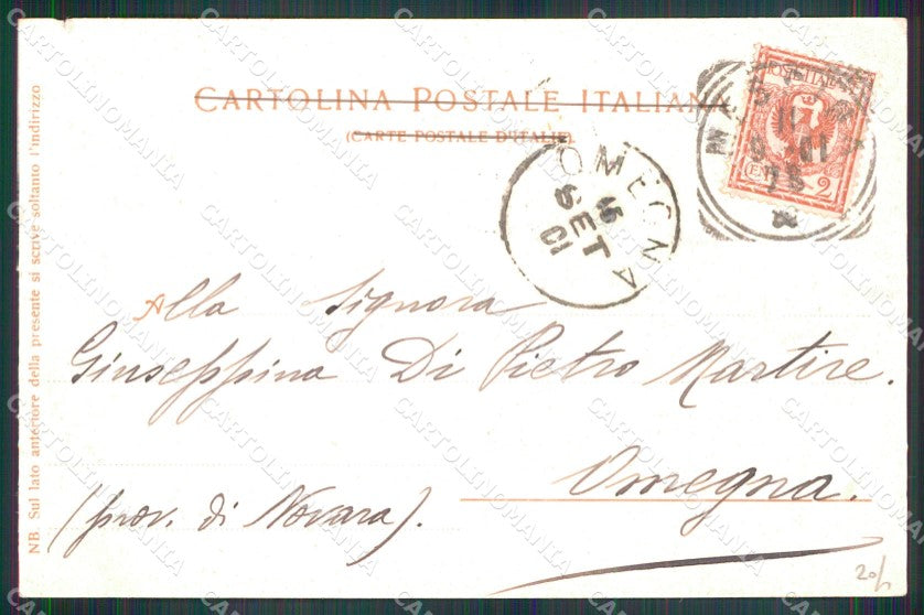 Messina Città Stretto di cartolina MX0887 – retro