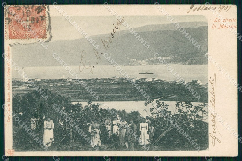 Messina Città Stretto di cartolina MX0888 – fronte