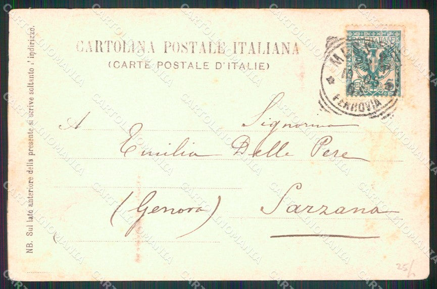 Messina Città Stretto di PIEGA cartolina MX0890 – retro