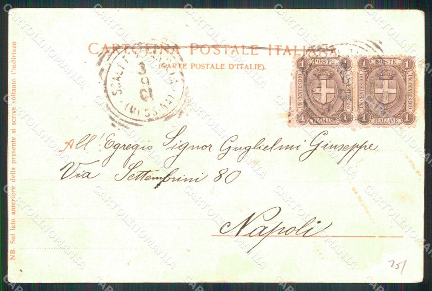 Messina Città Stretto di cartolina MX0891 – retro