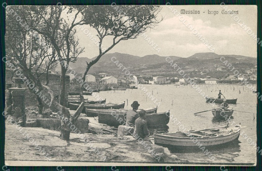 Messina Città Ganzirri Lago Barche Alterocca 22791 cartolina MX0892 – fronte