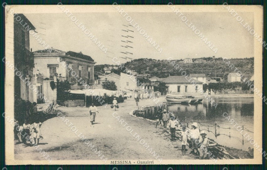 Messina Città Ganzirri Lago Barche cartolina MX0906 – fronte