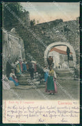 Messina Taormina Fonte Cappuccini Costumi Stengel 13089 cartolina MX0911 – fronte