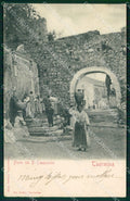 Messina Taormina Fonte Cappuccini Costumi Stengel 13089 cartolina MX0913 – fronte