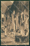 Messina Taormina Via Case Pinte Mestieri Calzolaio cartolina MX0921 – fronte