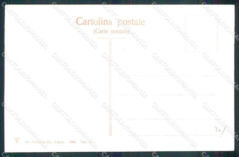 Messina Taormina Strada Pescatori Trenkler cartolina MX0965 – retro