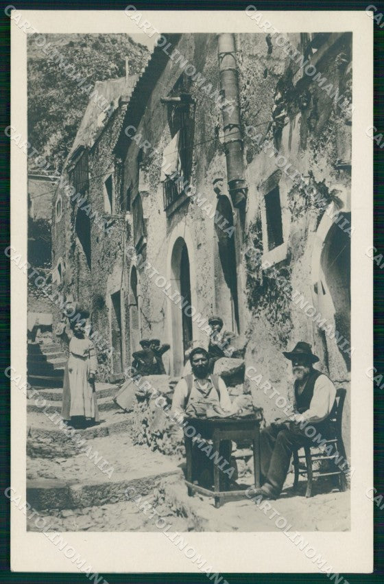Messina Taormina Via Case Pinte Mestieri Calzolaio Foto cartolina MX0977 – fronte