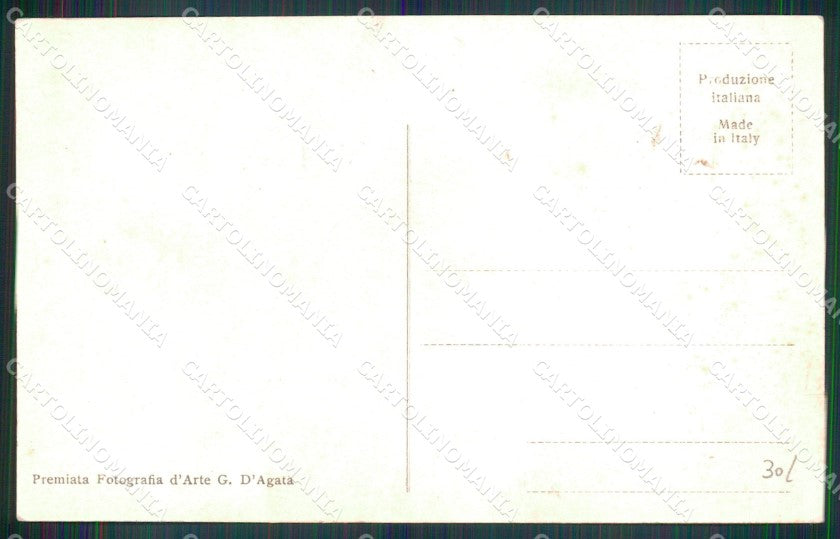 Messina Taormina Via Case Pinte Mestieri Calzolaio Foto cartolina MX0978 – retro