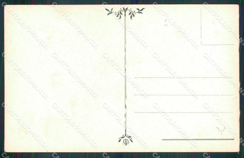 Messina Città Costumi Venditore Asparagi Alterocca cartolina MX0987 – retro