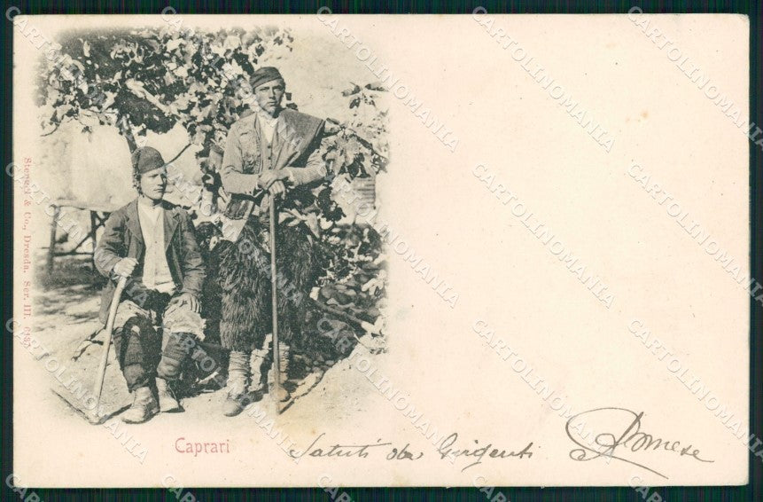 Messina Città Costumi Siciliani Caprari Stengel 6137 cartolina MX0989 – fronte