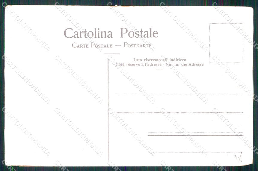 Palermo Città Carretto Siciliano Costumi cartolina MX0992 – retro
