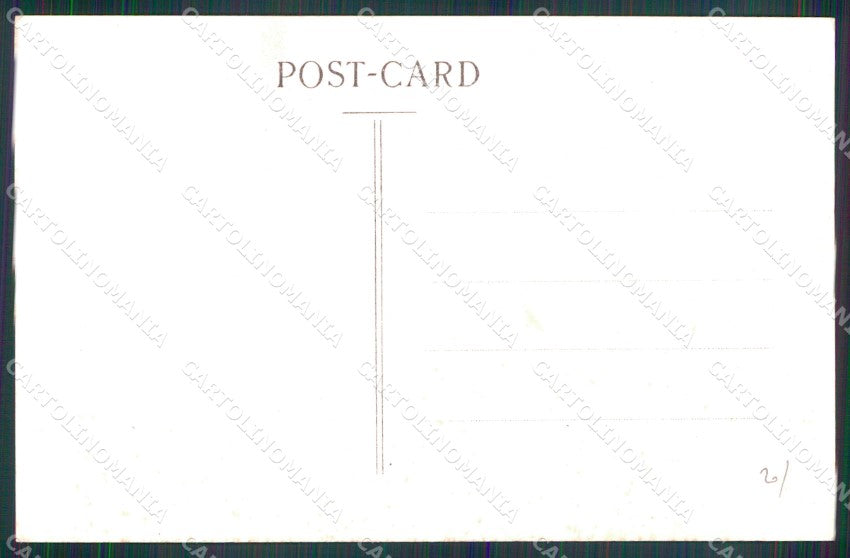 Palermo Città Carretto Siciliano Costumi cartolina MX0999 – retro