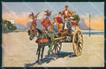 Palermo Città Carretto Siciliano Costumi cartolina MX1003 – fronte