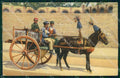 Palermo Città Carretto Siciliano Costumi cartolina MX1004 – fronte