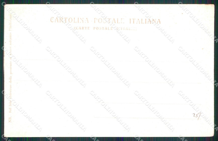 Messina Taormina Carretto Siciliano Costumi cartolina MX1007 – retro