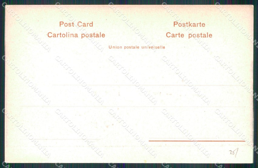 Palermo Città Carretto Siciliano Costumi cartolina MX1009 – retro