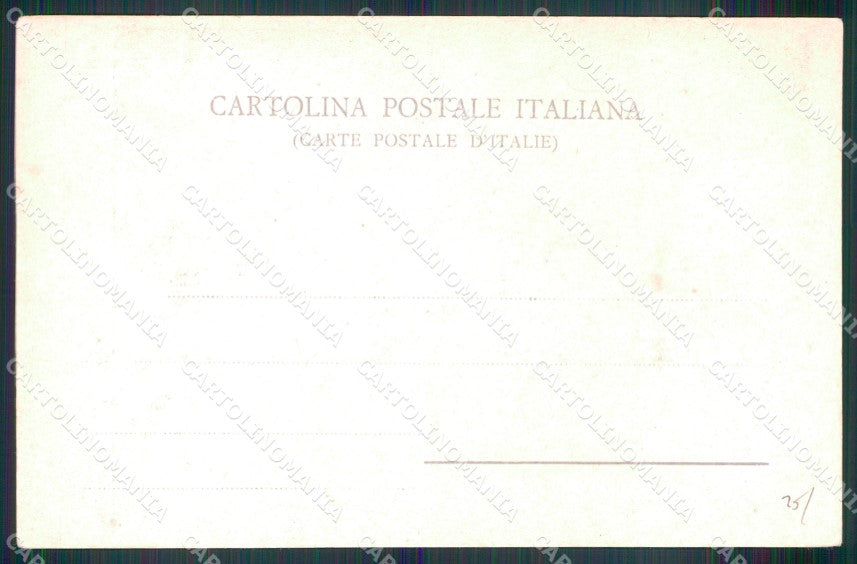 Palermo Città Carretto con Abitanti di Monreale Costumi cartolina MX1010 – retro