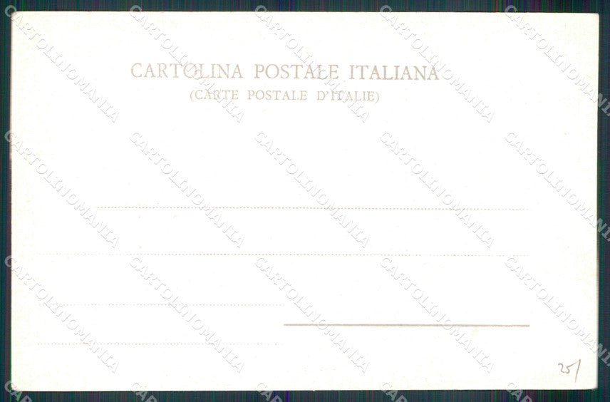Palermo Città Carretto con Abitanti di Monreale Costumi cartolina MX1011 – retro