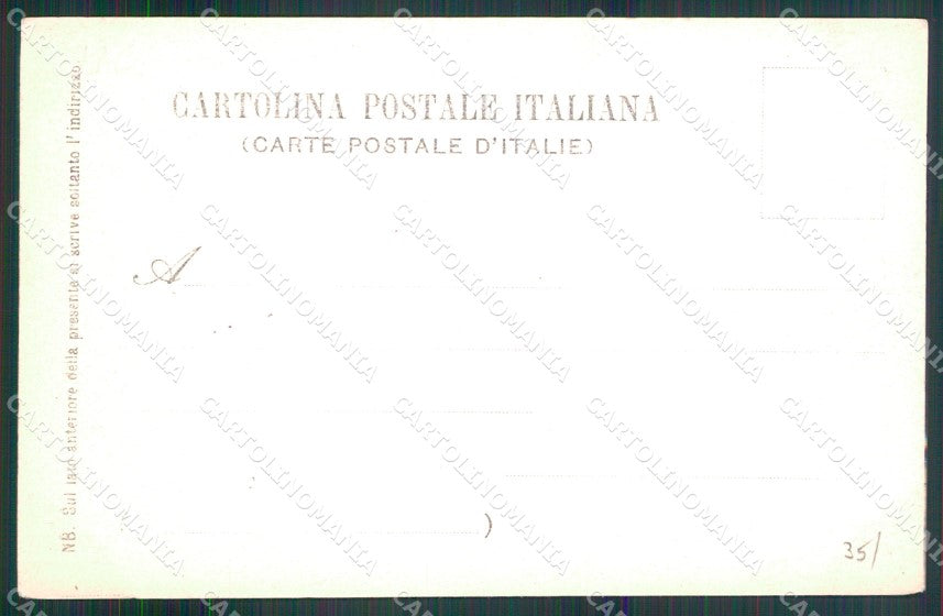Palermo Città Carrettella Costumi Siciliani cartolina MX1020 – retro