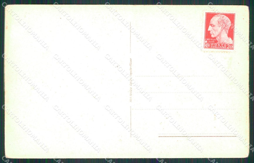 Palermo Città Palazzo delle Poste Fascismo cartolina MX1038 – retro