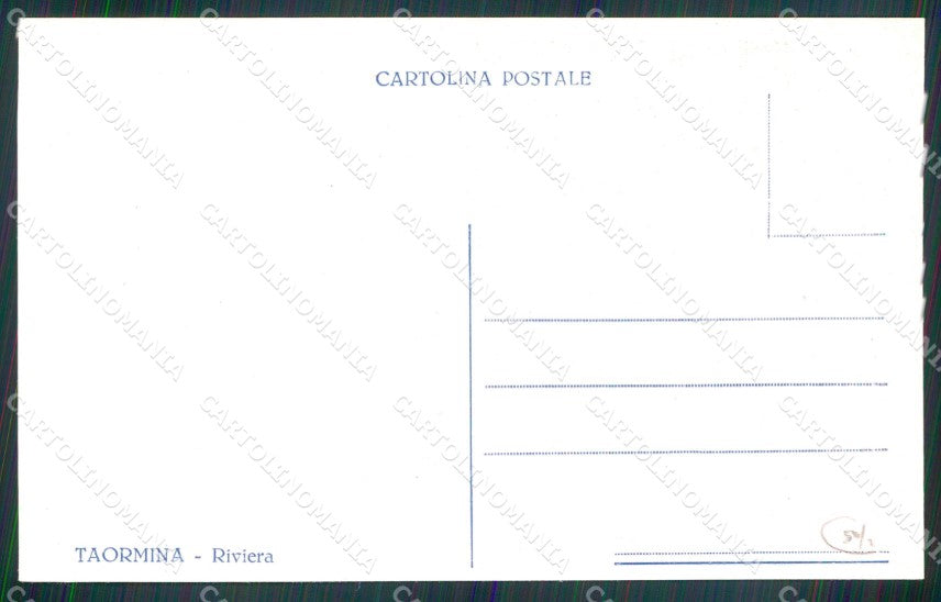 Palermo Città Tessera Primavera Siciliana cartolina MX1050 – retro