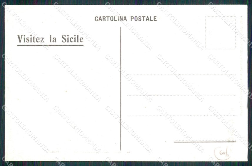 Palermo Città Tessera Primavera Siciliana cartolina MX1052 – retro