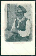 Napoli Capri Mestieri Pescatore Alterocca 1249 Alinari cartolina MX1059 – fronte