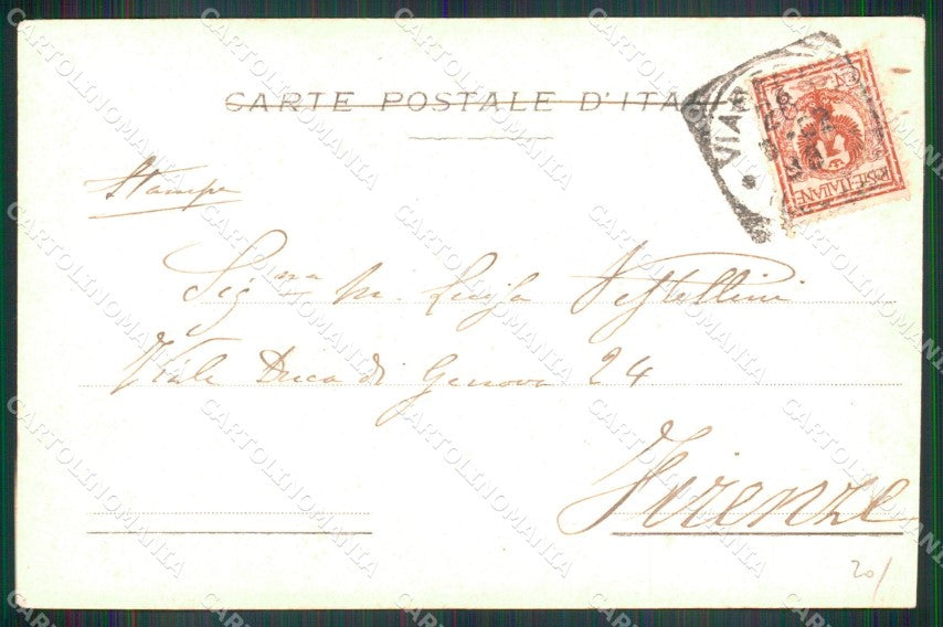 Napoli Capri Mestieri Pescatore Alterocca 1249 Alinari cartolina MX1060 – retro