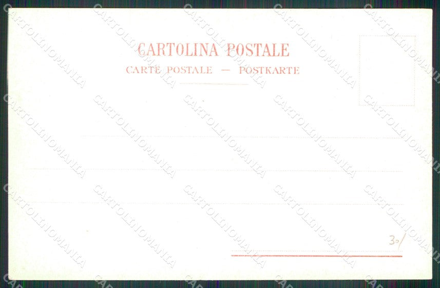 Napoli Capri Mestieri Noleggiatrice d'Asini cartolina MX1061 – retro