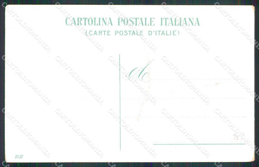 Napoli Capri Salita Anacapri Scala Antica cartolina MX1071 – retro