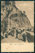 Napoli Capri Salita Anacapri Scala Antica cartolina MX1072 – fronte