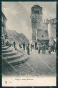 Napoli Capri Piazza Municipio Brunner 8190 cartolina MX1079 – fronte