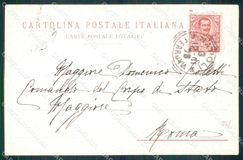 Napoli Capri Costumi cartolina MX1097 – retro