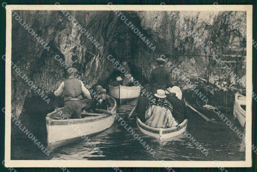 Napoli Capri Barche Entrata Grotta Azzurra Brunner 20963 Foto cartolina MX1171 – fronte