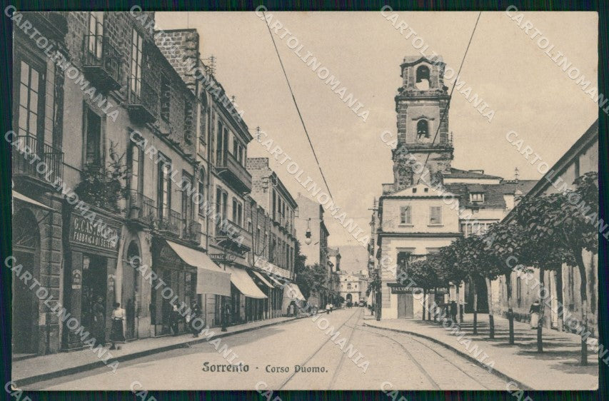 Napoli Sorrento Corso Duomo Farmacia Brunner 20820 cartolina MX1185 – fronte