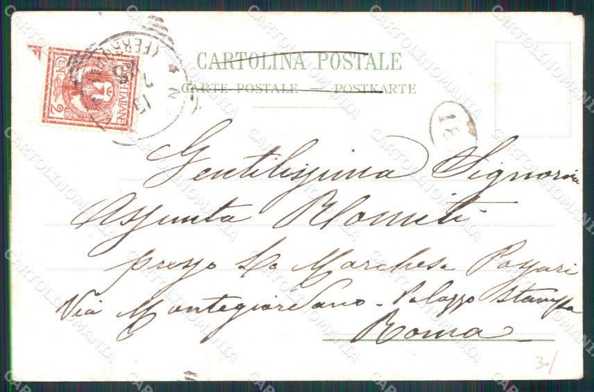 Napoli Sorrento Costumi Sorrentini cartolina MX1203 – retro